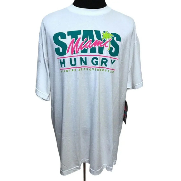 Hipstar NWT White Graphic Shirt Men Various - Picture 1 of 8